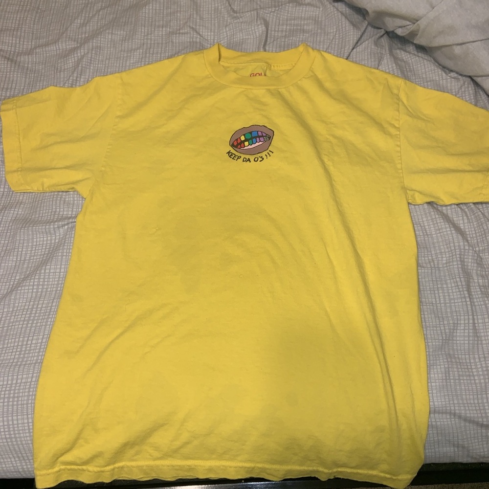 Golf Wang Keep Da O’s Tee (Yellow)